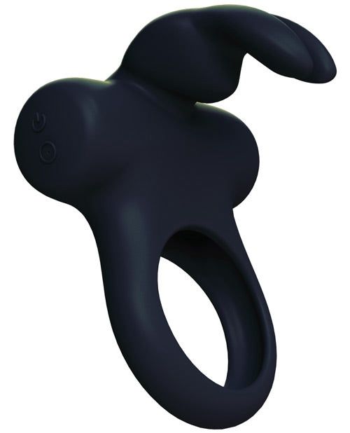 Frisky Bunny Rechargeable Vibrating Ring, color: Black