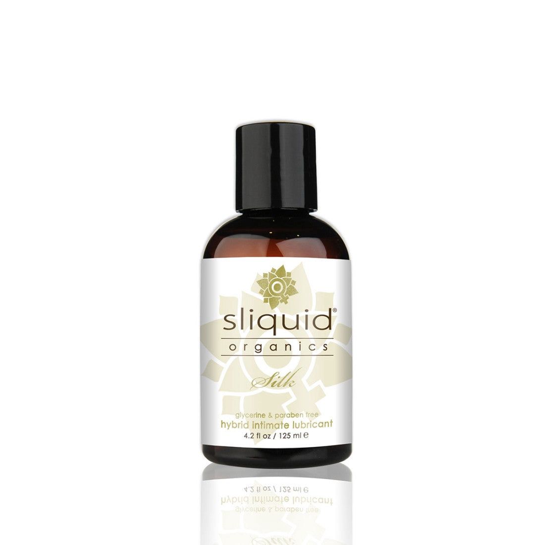 Sliquid Organics Silk Hybrid Lubricant, Size: 2 oz