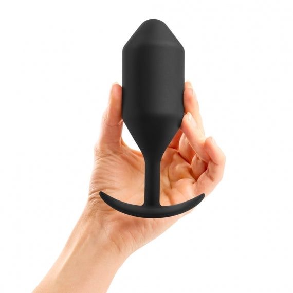 B-Vibe Snug Plug 5 (XXL) (Online exclusive), color: Black