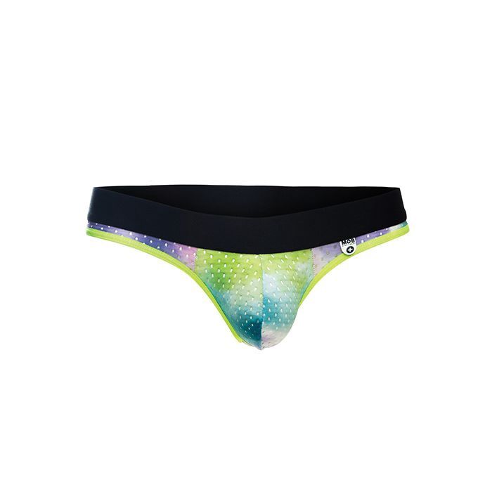 Male Basics MOB Aero Jockstrap Green Dye, Size: Small