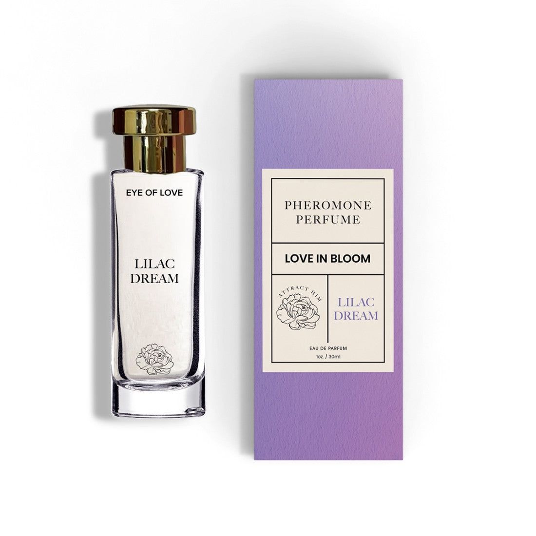 Eye of Love Bloom Pheromone Parfum Lilac Dream, Size: 10 ml