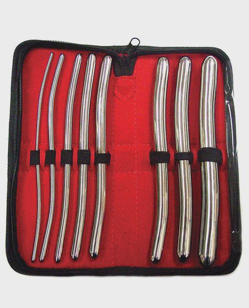 Stainless Steel Hegar 8 pc Dilator Set