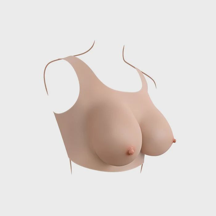 Gender X Realistic Undergarment Plate D-Cup - Light