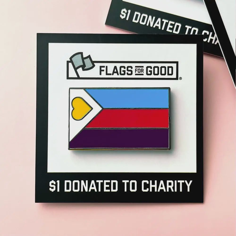 Polyamory Pride Enamel Pin