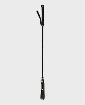 Rouge Long Leather Riding Crop