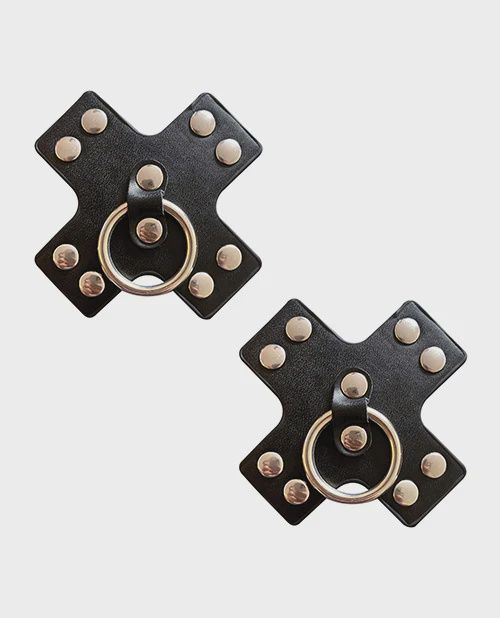 Neva Nude Pierced N‚Äô Punked Leather Pasties