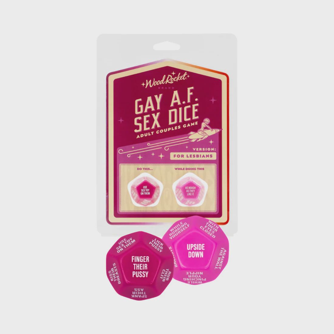 Gay AF Sex Dice: Lesbian