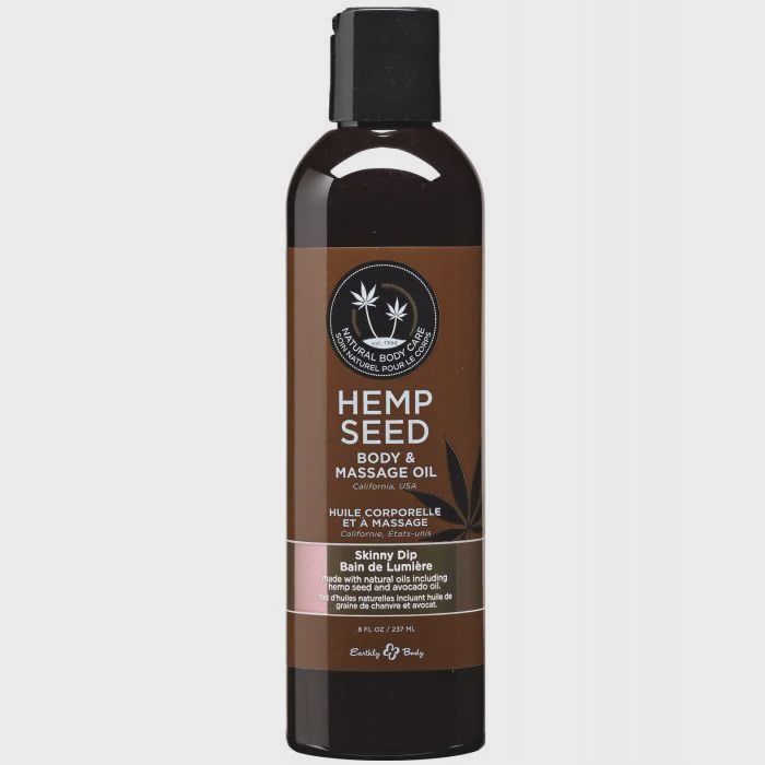 Earthly Body Massage &amp; Body Oil - 8 oz Skinny Dip