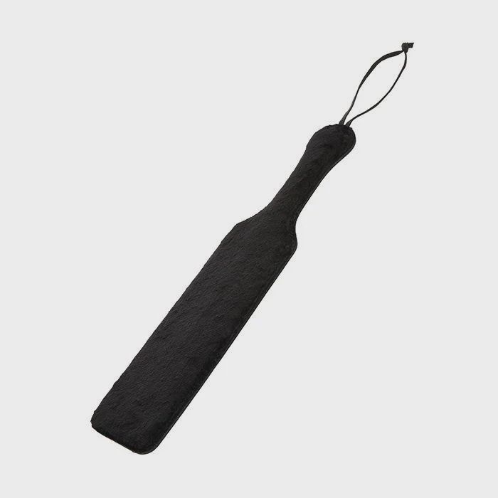 Sportsheets Leather Paddle with Black Fur
