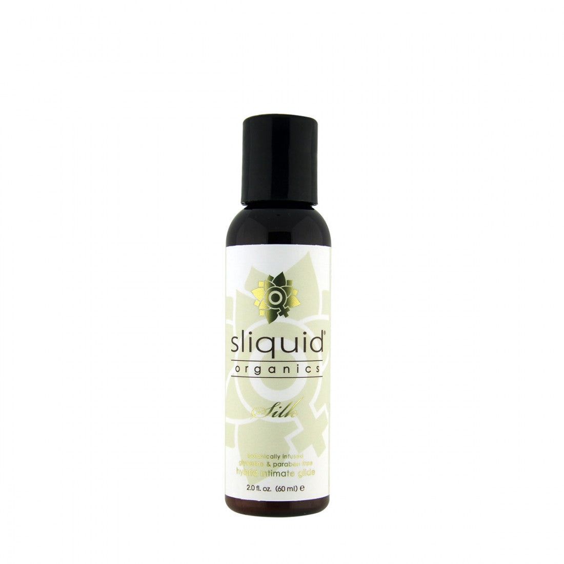 Sliquid Organics Silk Hybrid Lubricant, Size: 2 oz