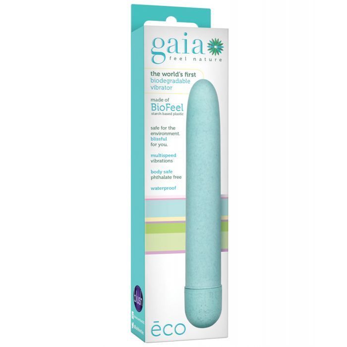 Gaia Eco Vibrator, color: Aqua
