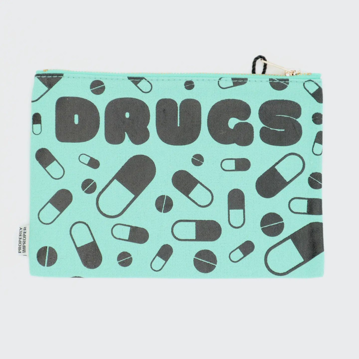 Drugs Canvas Pouch