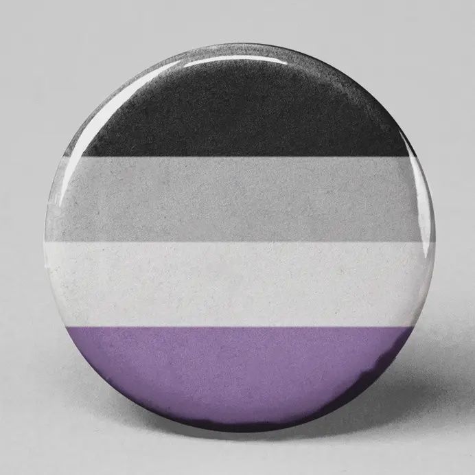 1.25&quot; Asexual Pride Button