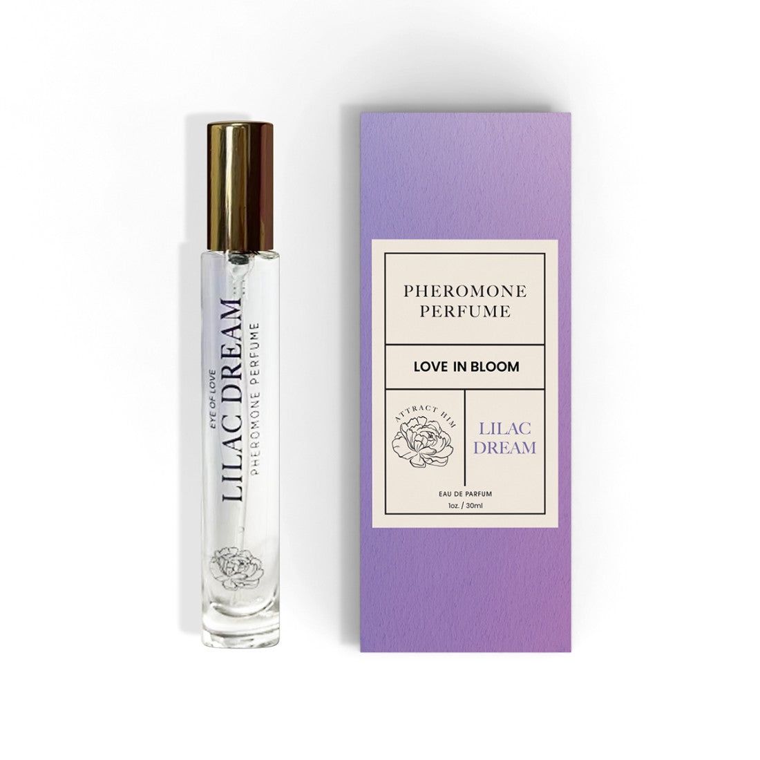 Eye of Love Bloom Pheromone Parfum Lilac Dream, Size: 10 ml