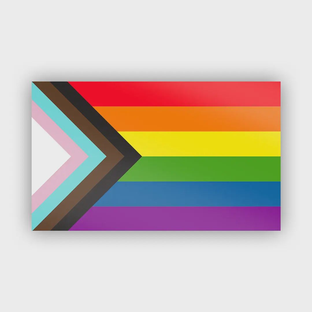 2&quot;x3&quot; Progress Pride Sticker