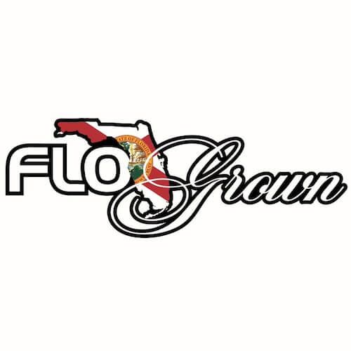 FloGrown Flag Script Decal Medium 18"