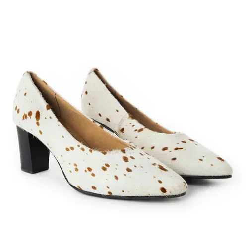 Cowhide Heels 
