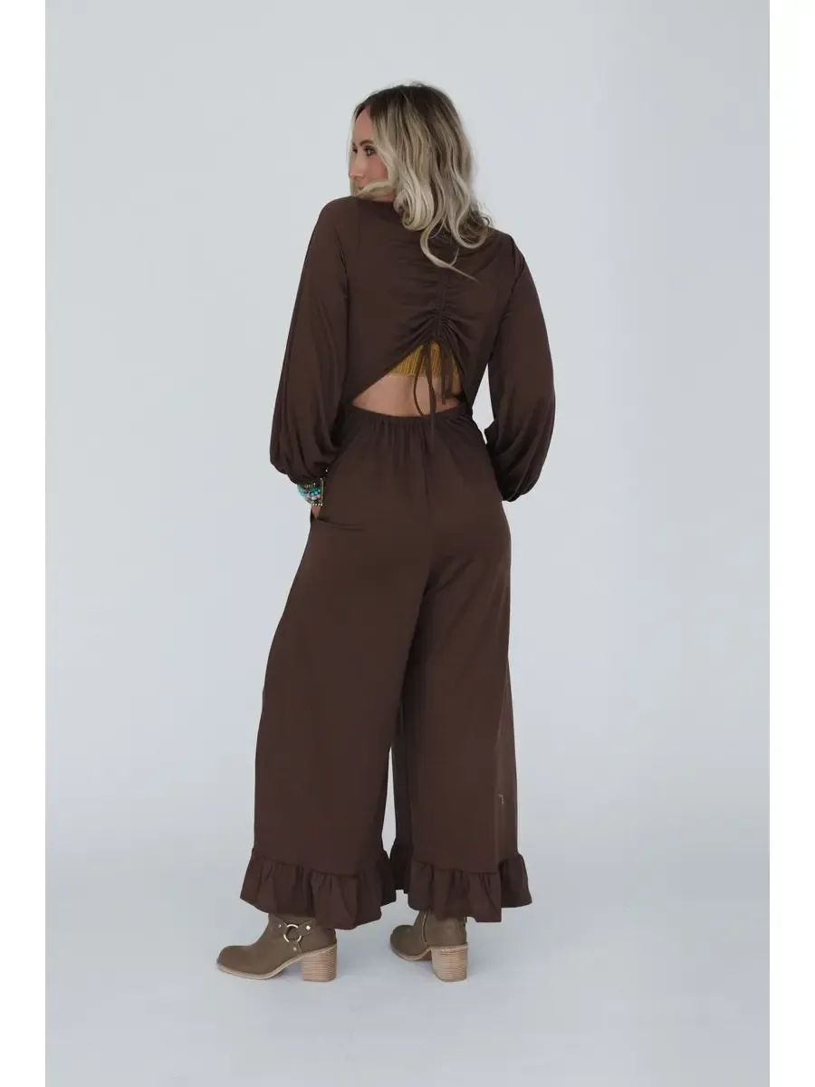 Long Sleeve Jumpsuit Medium