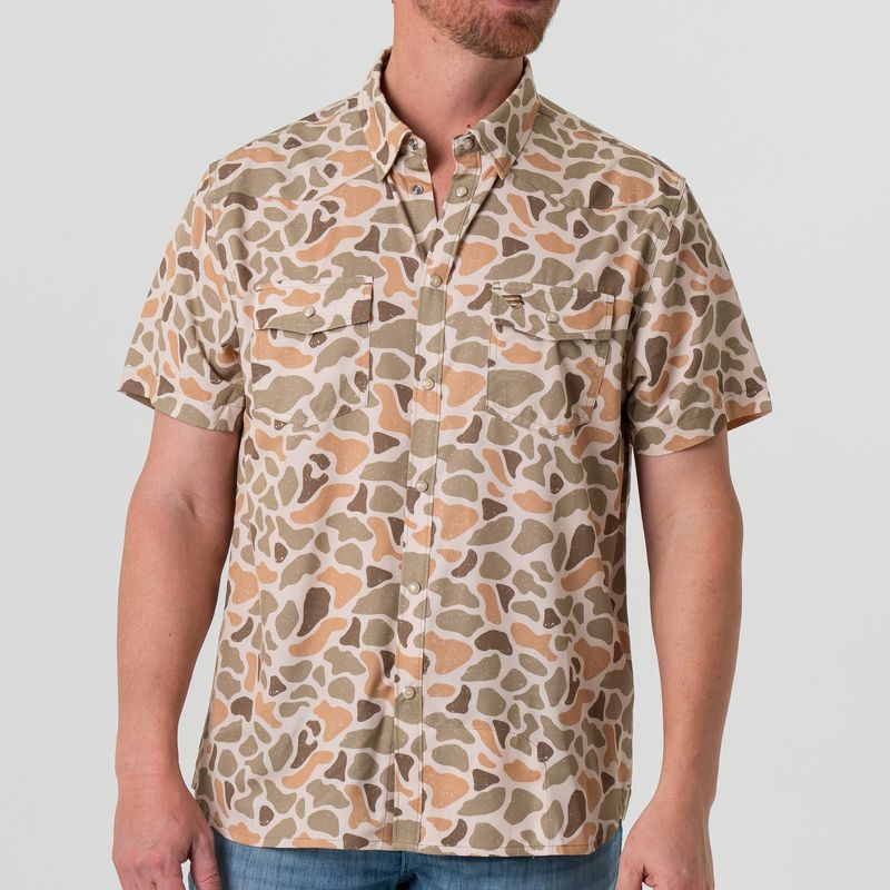 Venado Camo Performance Western Shirt 