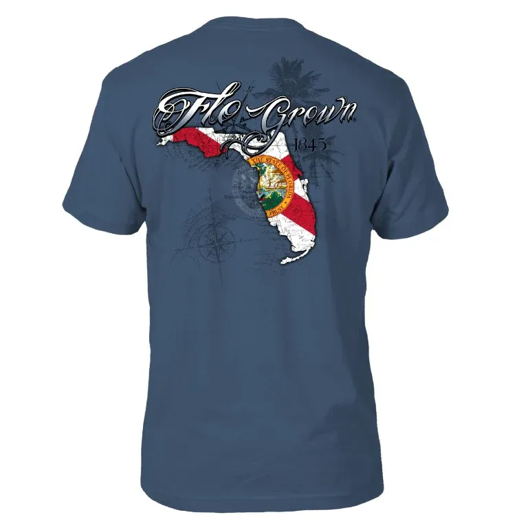 State Flag Split Tee