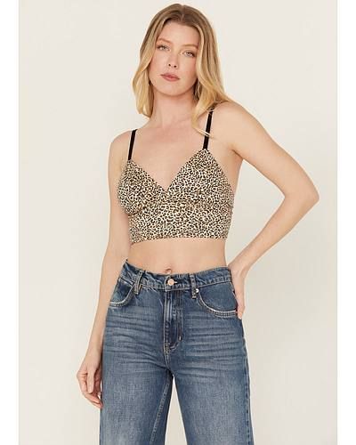 Tan Leopard Bralette