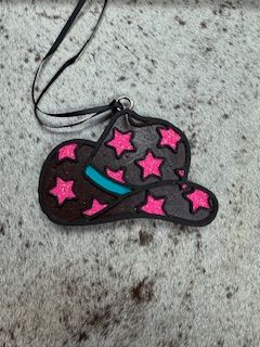 Star Cowboy Hat - Black Coconut