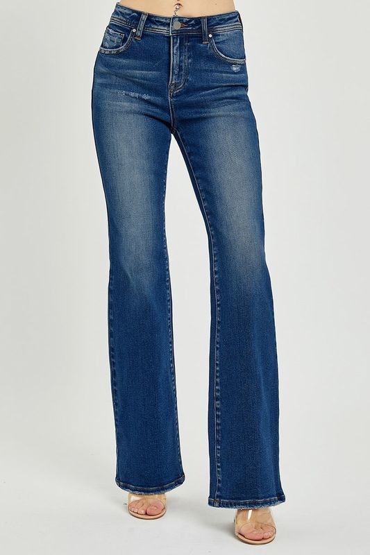 High Rise Bootcut Plus Size Jean