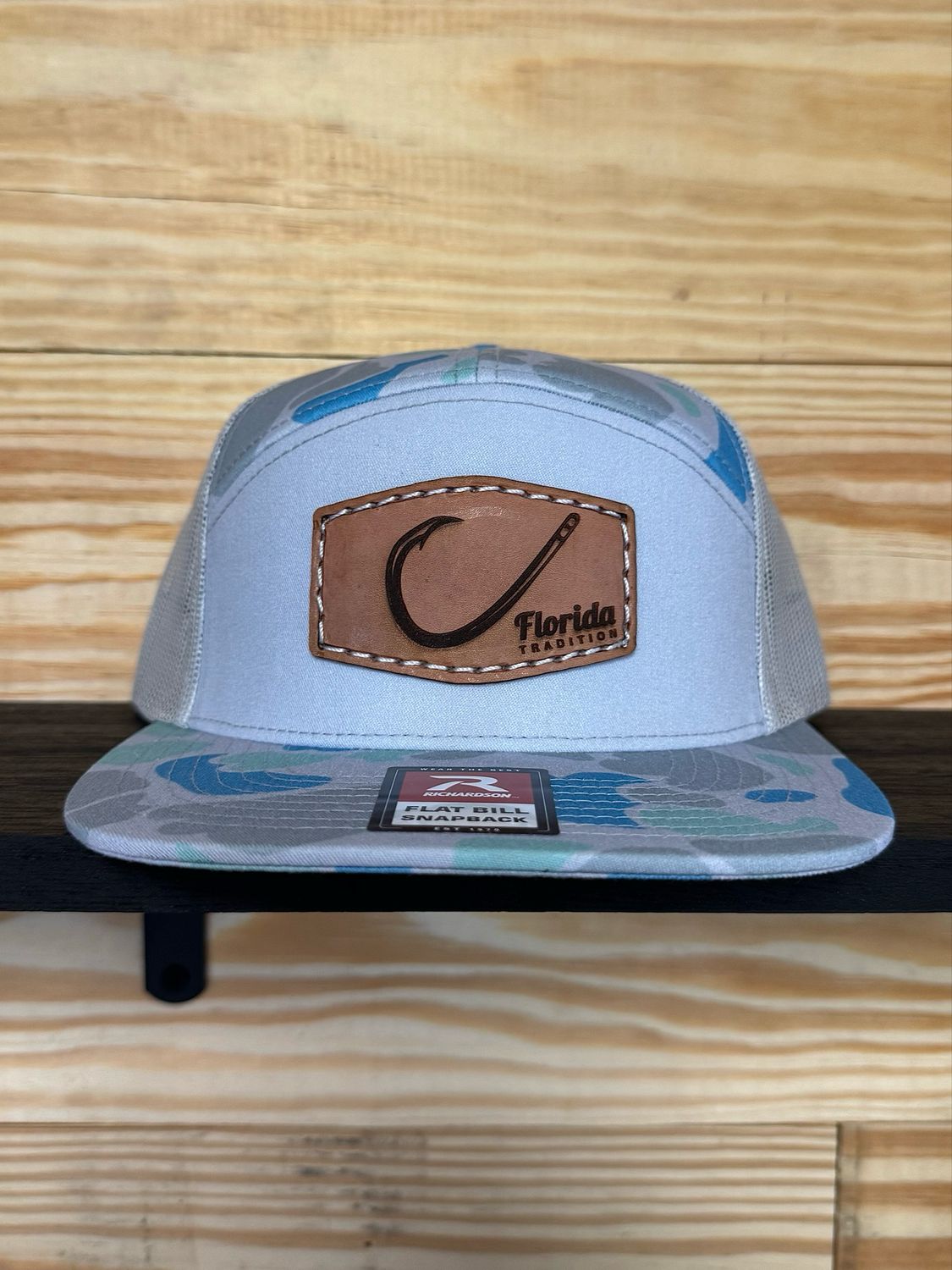 Blue Camo Hook Hat