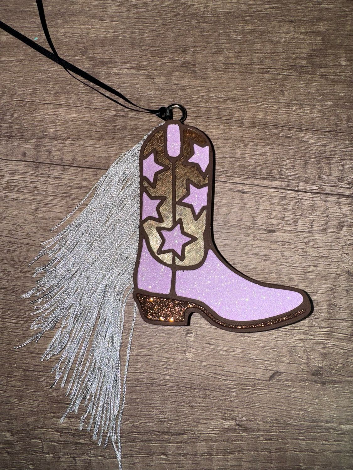 Boot W/ Fringe - Mahogany Coconut