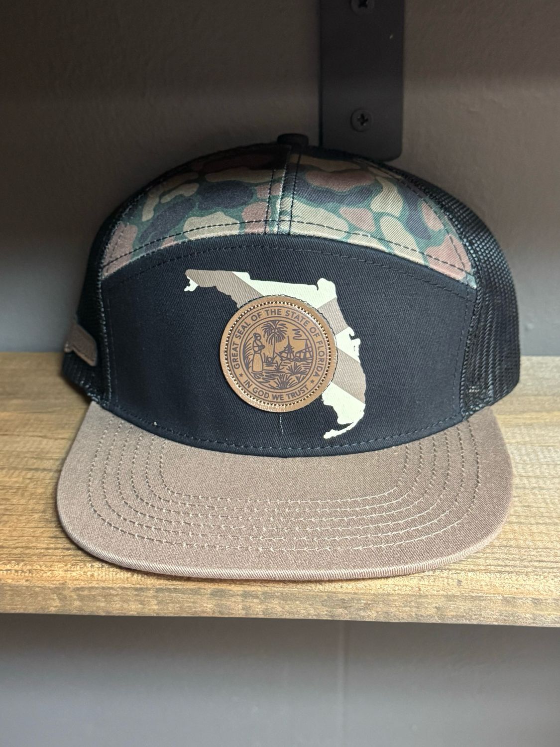 Florida Camo Black Hat