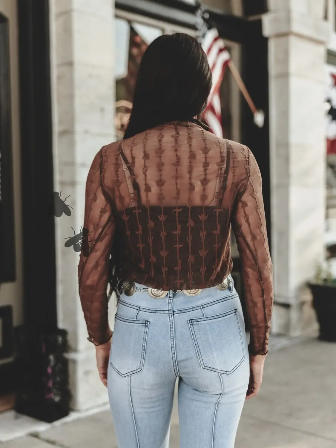 Chocolate Lace Long Sleeve