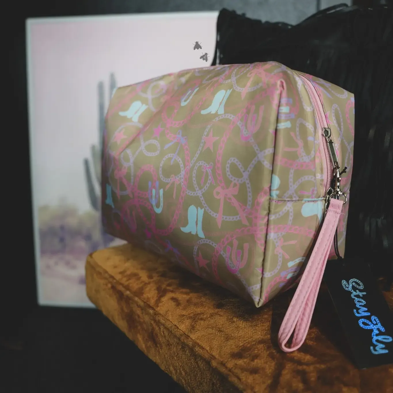 Pink Bow Traveler Bag