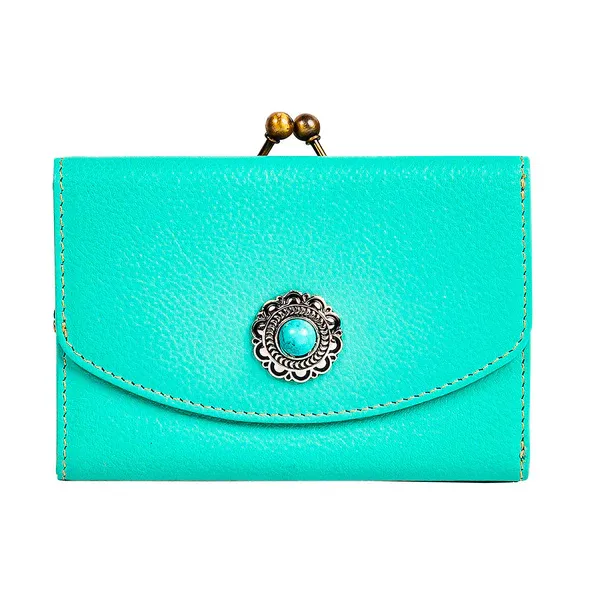 Gypsum Trail Coin Purse Turquoise