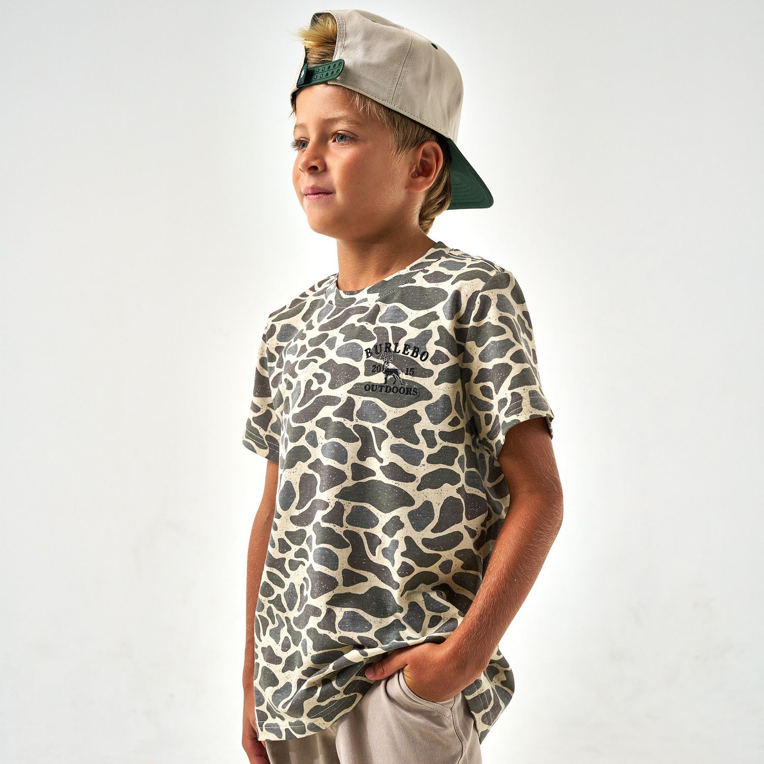 Youth Classic Deer Camo Tee