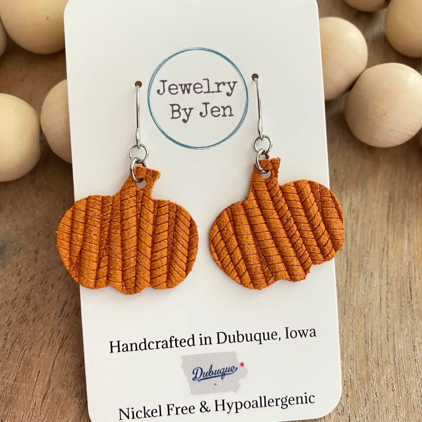 Pumpkin Earrings