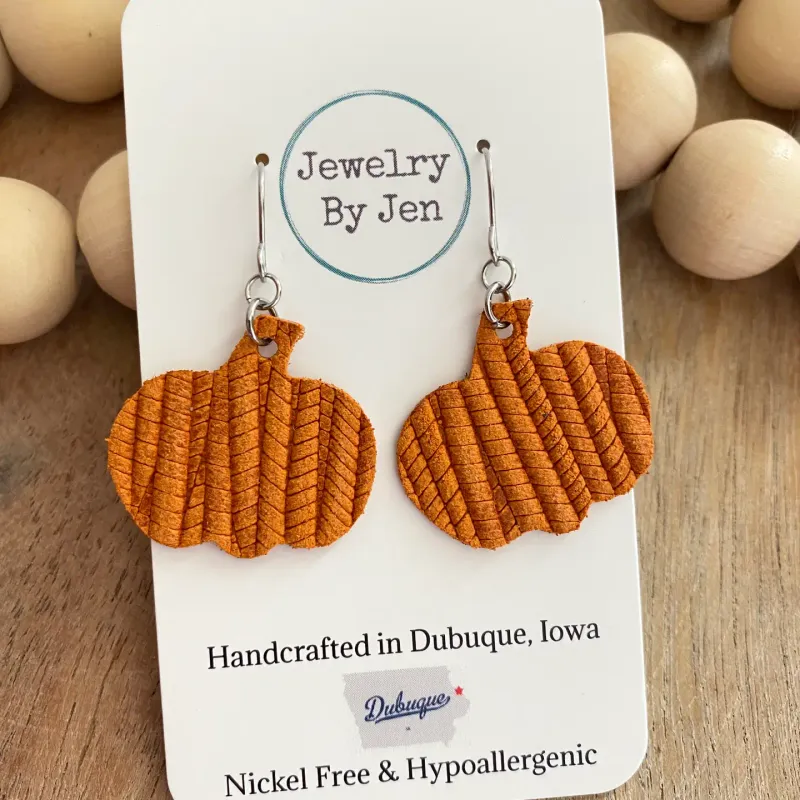 Pumpkin Earrings