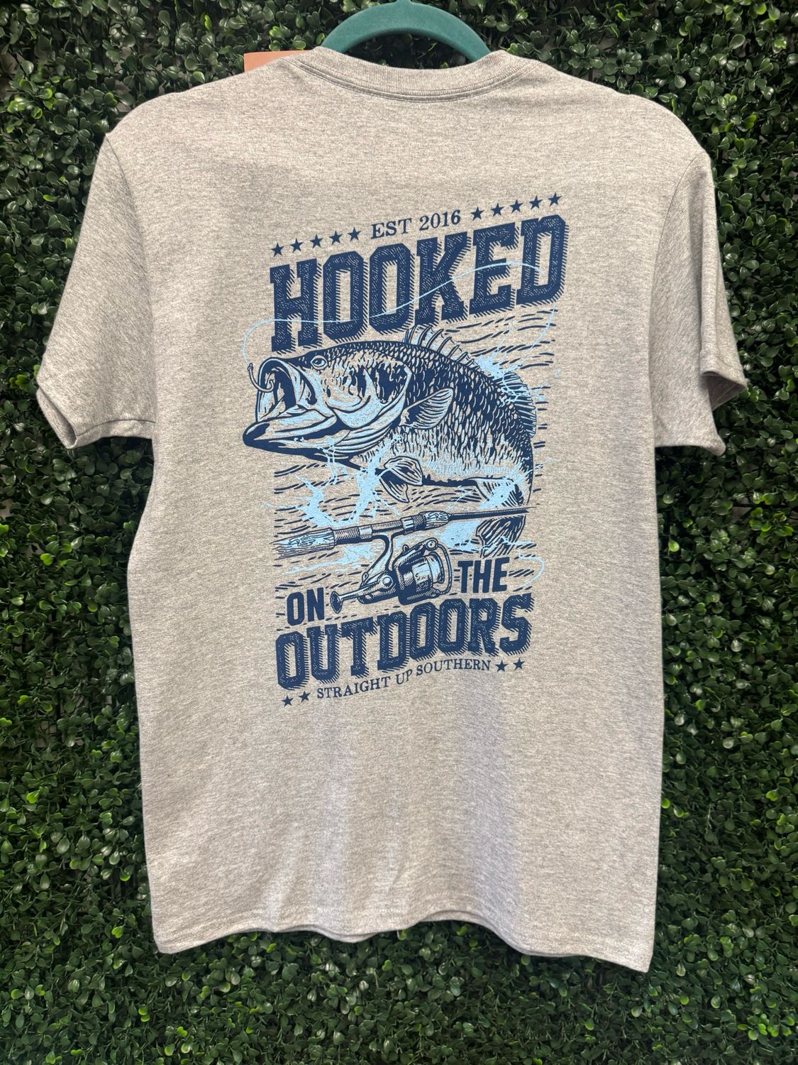 Hooked On The Outdoors Tee
