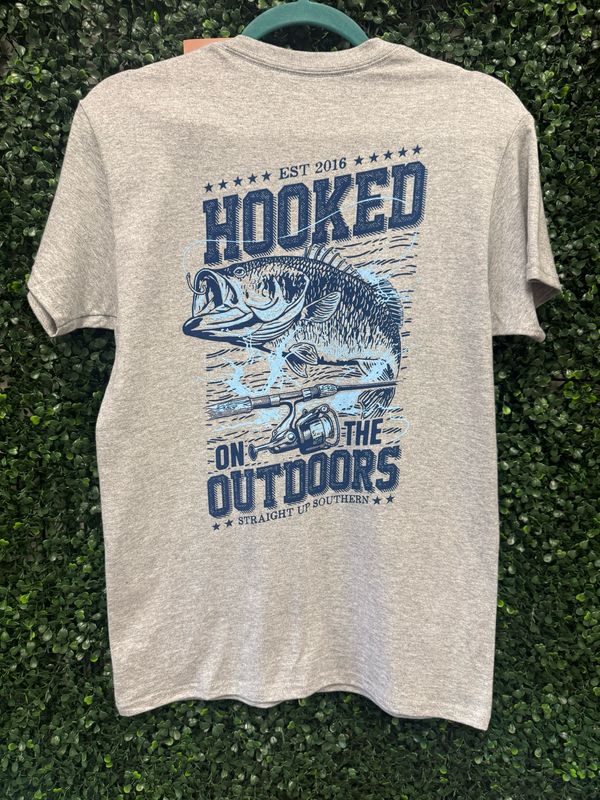 Hooked On The Outdoors Tee