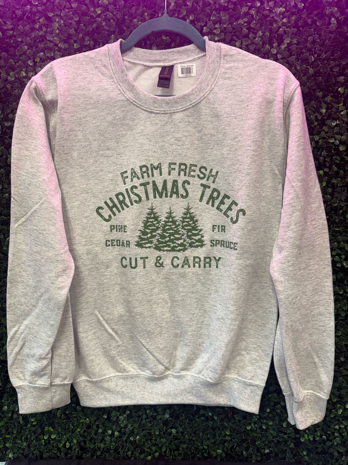 Farm Fresh Christmas Trees Sweater