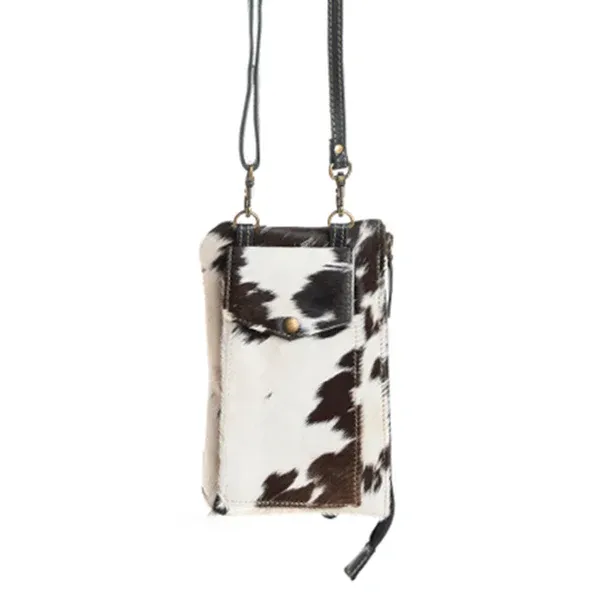 Wild Chic Phone Case Bag Black And White