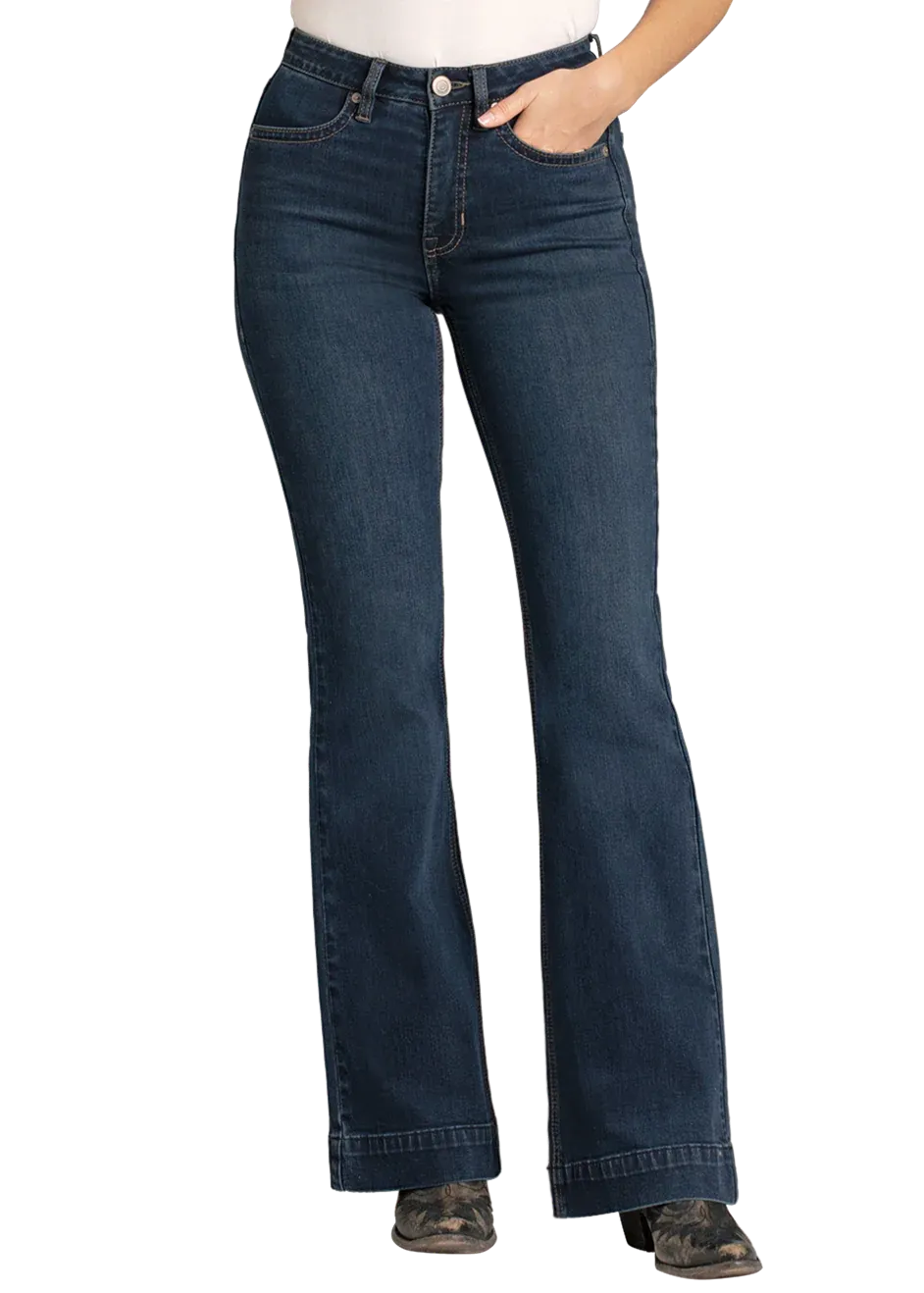 High Rise Trouser Jean