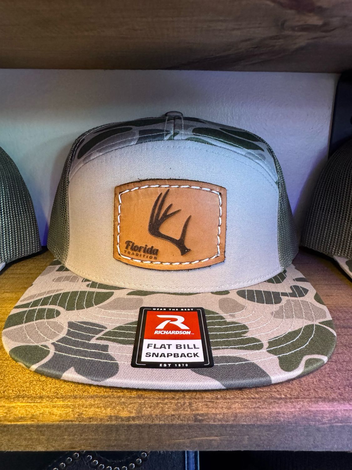 Horn Patch Camo Hat