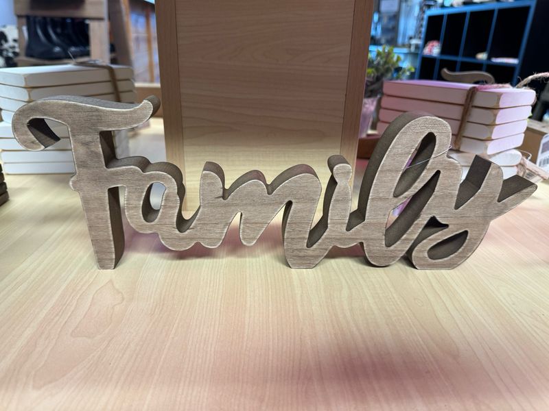 Family Cutout Sign