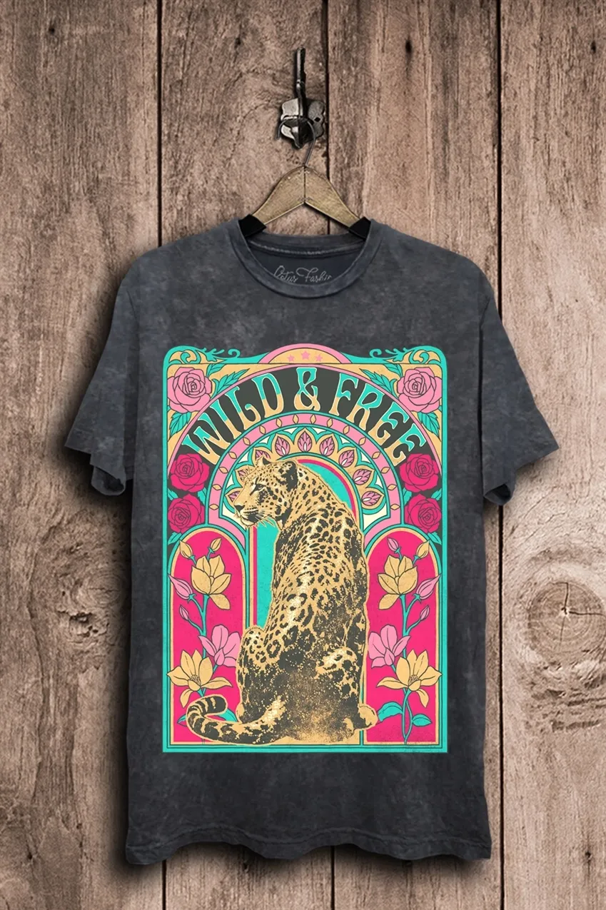 Wild &amp; Free Jaguar Tee