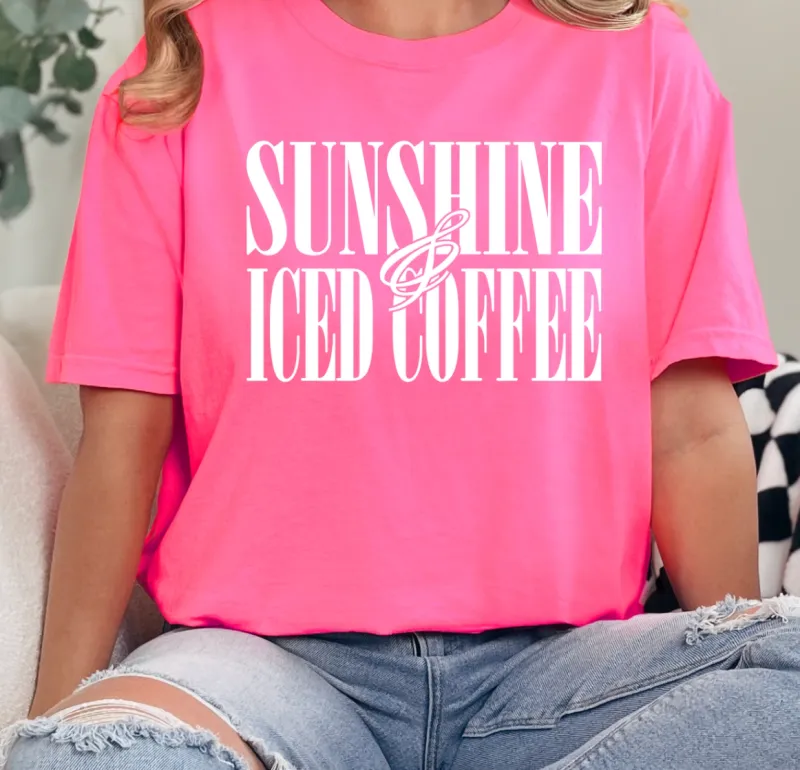 Sunshine &amp; Iced Coffee Tee