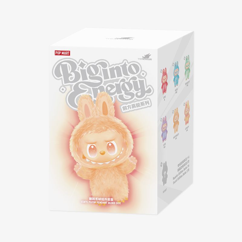 Pop Mart The Monsters Big into Energy Series Vinyl Plush Pendant Blind Box