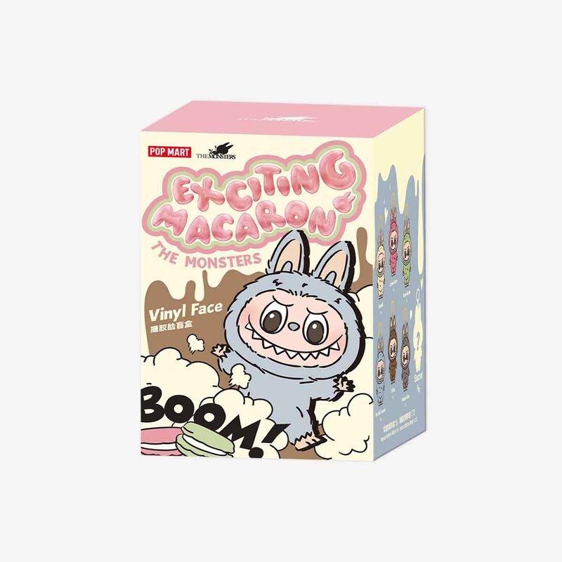 Pop Mart The Monsters Exciting Macaron Vinyl Face Blind Box