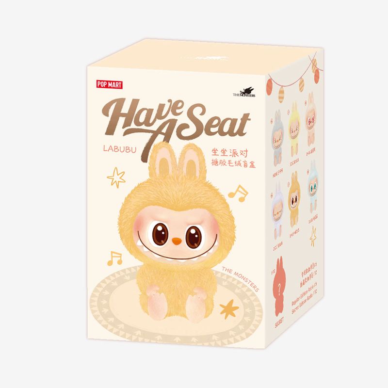 Pop Mart The Monsters Have a Seat Vinyl Plush Blind Box