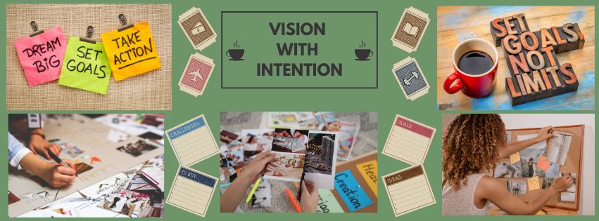 Vision Board Crafting Event at Kravins Coffee