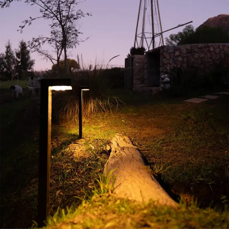 Solar Garden Light - Mirage Bollard (Pack of Two)